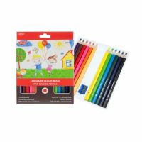 Creion color 12 culori maxi hexagonal DACO - CC512H