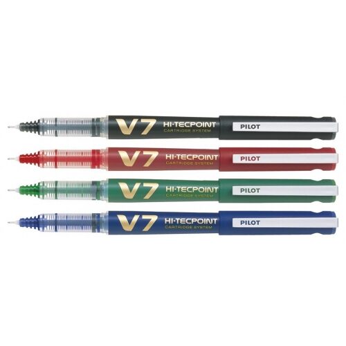 Roller Reincarcabil Pilot V7 Hi-Tecpoint, 0.7 mm