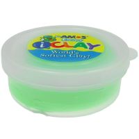 Plastilina Amos 18g/cut verde neon - PVCIC18G