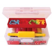 Plastilina 12 culori 375g cutie DACO Plastinica - PL312
