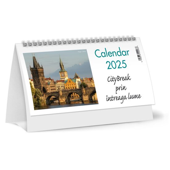 Calendar de birou 2025 City Break