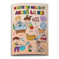 Carte de colorat Acasa la noi, A4 24 pagini