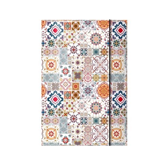 Mapa A4 carton plastifiat lucios cu elastic