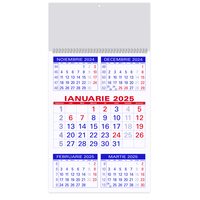Calendar 2025 5 luni/fila 12 file hartie mata