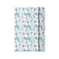 Mapa A4 carton plastifiat lucios cu elastic