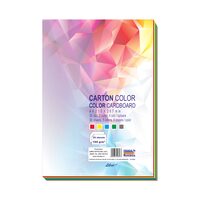Carton color set 30 coli 160 grame 5 culori Libra CC16030