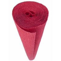 Hartie creponata elastica floristica 180gr - Carmino Red 586