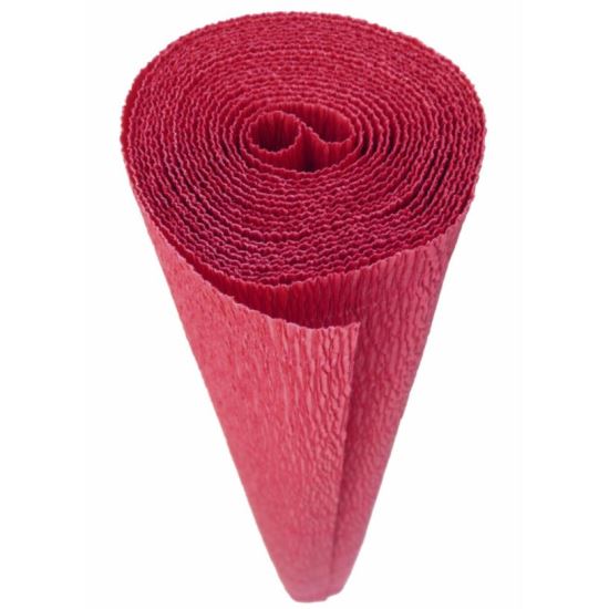 Hartie creponata elastica floristica 180gr - Carmino Red 586