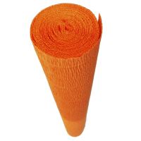 Hartie creponata elastica floristica 180gr - Fluo Orange 581