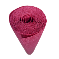 Hartie creponata elastica floristica 180gr - Tiziano Red 547