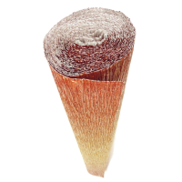 Hartie creponata elastica floristica metalizata sfumate 180gr- Gold - Red Gradient 801/1