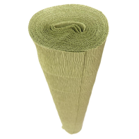 Hartie creponata elastica floristica 180gr - Sage Green 562