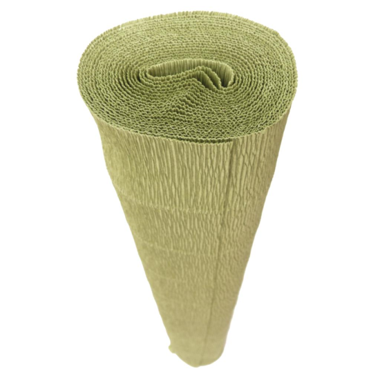Hartie creponata elastica floristica 180gr - Sage Green 562
