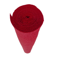Hartie creponata elastica floristica 180gr - Scarlet Red 589
