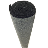 Hartie creponata elastica floristica 180gr - Black  602