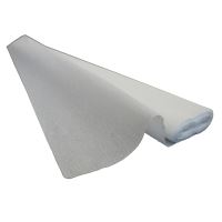 Hartie creponata elastica floristica 60gr - White 330