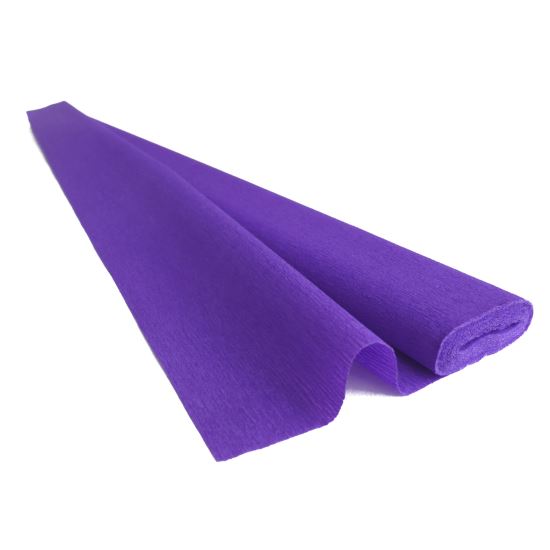 Hartie creponata elastica floristica 60gr - Violet-Purple 277
