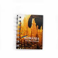 Carnetel A7 Romania 100 file foi veline coperta Pestera Ursilor