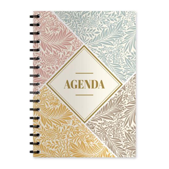 Agenda A5 nedatata, spirala, coperta carton Vintage M12